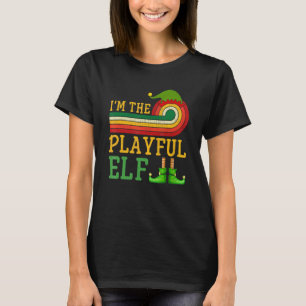 Ich bin die lustige Elf-Matching-Gruppe Weihnachts T-Shirt