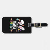 Ich bin die Mama Mama Bunny Osterfamilie, die pass Gepäckanhänger (Vorderseite horizontal)