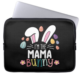 Ich bin die Mama Mama Bunny Osterfamilie, die pass Laptopschutzhülle