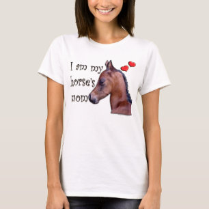Ich bin die Mama mein Pferds T-Shirt