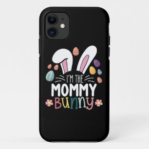Ich bin die Mama Mom Hase Ostern Familie passend Case-Mate iPhone Hülle