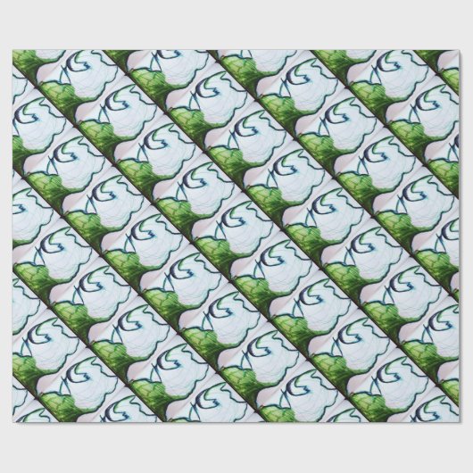 Ich bin die merkwürdigere Sache Geschenkpapier (Flach)