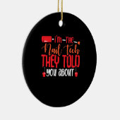 Ich bin die Nageltechnik Keramik Ornament (Rechts)