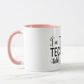 Ich bin die Nageltechnik, von der sie dir erzählt  Tasse (Links)