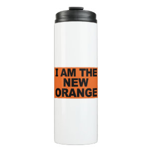 Ich bin die neue Orange Thermosbecher