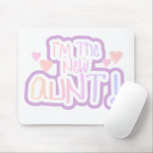 Ich bin die neue Tante - Pink-Schatten Mousepad (Mit Mouse)