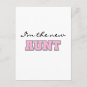 Ich bin die New Tante Tshirts und Geschenke Postkarte (Vorderseite)