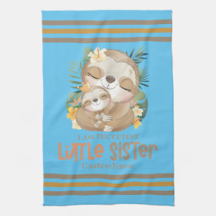 Ich bin die Niedlichste kleine Schwester Niedliche Geschirrtuch