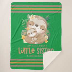 Ich bin die Niedlichste kleine Schwester Niedliche Sherpadecke