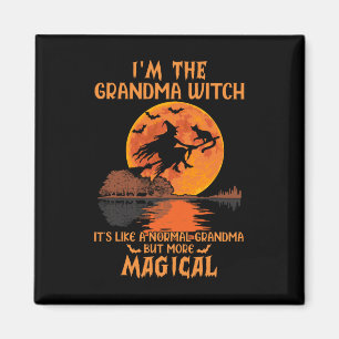 Ich bin die Oma-Hexe wie eine normale Oma-Hallow Magnet
