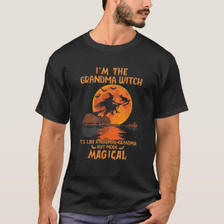 Ich bin die Oma Hexe wie eine normale Oma Hallowee T-Shirt