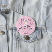 Ich bin die Oma-Rosa mit Gummiente Button (Beispiel)