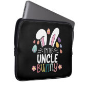 Ich bin die Onkel-Bunny-Osterfamilie, die passt Laptopschutzhülle (Vorne Rechts)