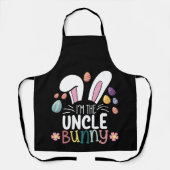 Ich bin die Onkel-Bunny-Osterfamilie, die passt Schürze (Vorderseite)