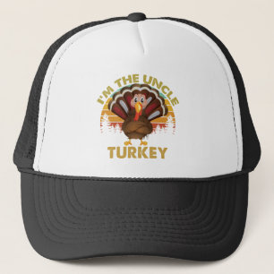 Ich bin die Onkel Truthahn Familie passend Thanksg Truckerkappe