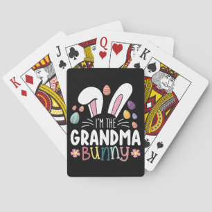 Ich bin die Osterfamilie der Großmutter Spielkarten