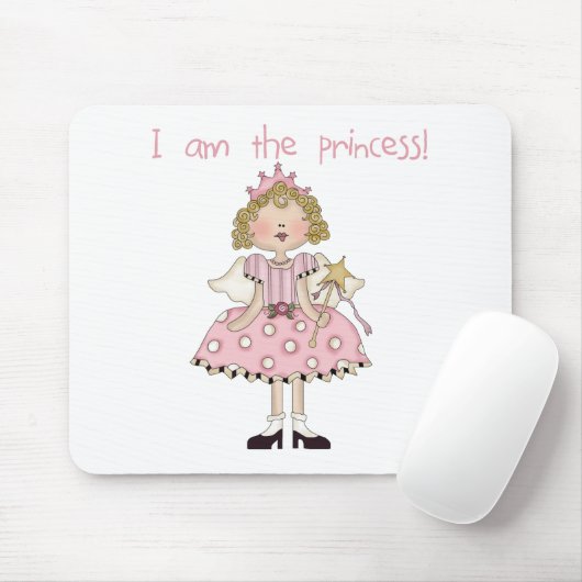 Ich bin die Prinzessin Mousepad (Mit Mouse)
