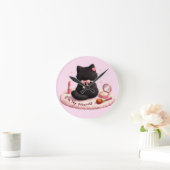 Ich bin die Prinzessin Runde Wanduhr (Zuhause)