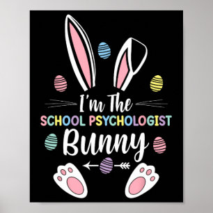 Ich bin die Psychologin der Schule, die Familie Bu Poster