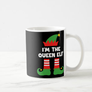 Ich bin die Queen Elf Funny Xmas Matching Family G Kaffeetasse