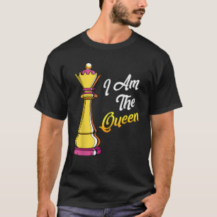 Ich bin die Queen Funny Schach Lover Board Game St T-Shirt