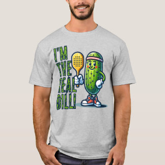 ICH BIN DIE REALE DILL PICKLEBALL FUNNY SPORTY MAS T-Shirt