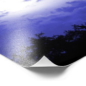 Ich bin die Rebe, du bist die Äste Kreuz Jesu Fotodruck (Ecke)