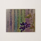 Ich bin die Rebe Puzzle (Horizontal)