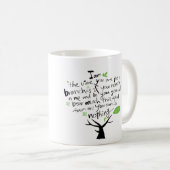 Ich bin die Rebe TASSE (VorderseiteRechts)