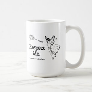 Ich bin die Reinigungsmaschine Kaffeetasse
