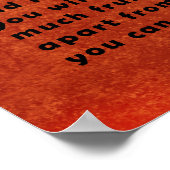 Ich bin die Rentiere (John 15:5) Poster (Ecke)