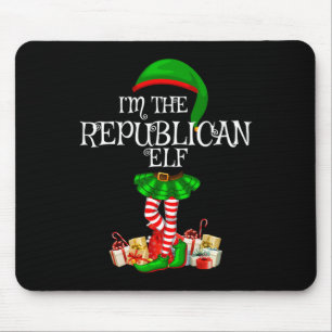 Ich bin die republikanische Elf, wenn ich Familien Mousepad