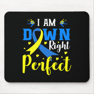 Ich bin die richtige perfekte Syndrom-Bewusstseins Mousepad