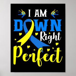 Ich bin die richtige perfekte Syndrom-Bewusstseins Poster