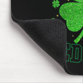 Ich bin die Rothaarige Kleeblatt St Patricks Day f Mousepad (Ecke)
