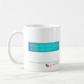 Ich bin die Schöpfer… Inspirational Kaffee-Tasse Kaffeetasse (Links)