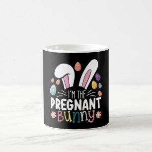 Ich bin die schwangere Häschen-Mama Ostern Familie Kaffeetasse