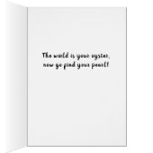 Ich bin die schwarze Abschluss-Karte (Innen (Rechts))