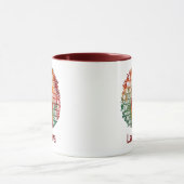 Ich bin die schwarze Magie-Maroon-Tasse Tasse (Zentrum)
