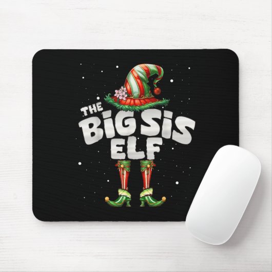 Ich bin die Schwester Elf Familie Matching Group W Mousepad (Mit Mouse)