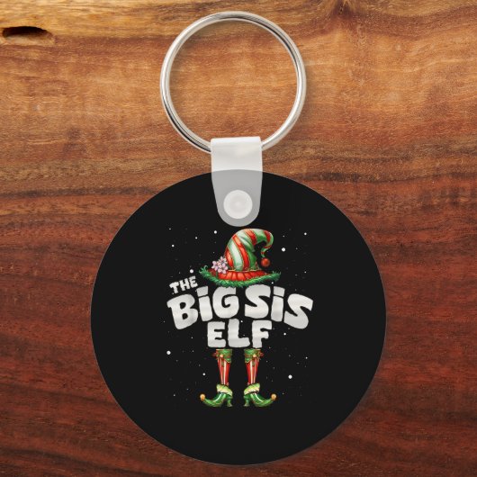 Ich bin die Schwester Elf Familie Matching Group W Schlüsselanhänger (Vorderseite)