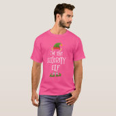 Ich bin die Security Elf Graphic - Funny Ugly Chri T-Shirt (Vorne ganz)