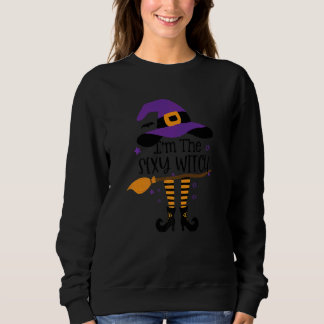 Ich bin die sexy Hexe  Halloween passende Gruppenk Sweatshirt