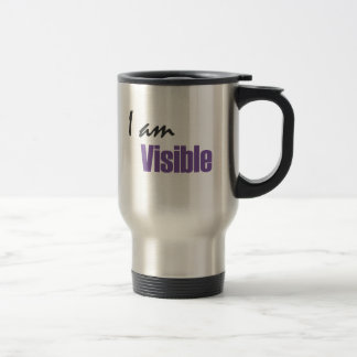 Ich bin die sichtbare Tasse (lila)