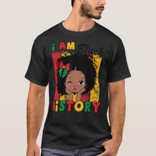 Ich bin die starke afrikanische Königin Girl Hübsc T-Shirt