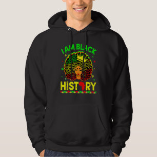 Ich bin die starke afrikanische Königin Mädchen Sc Hoodie