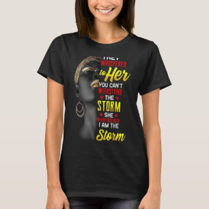 Ich bin die starke afrikanische Königin Mädchen Sc T-Shirt