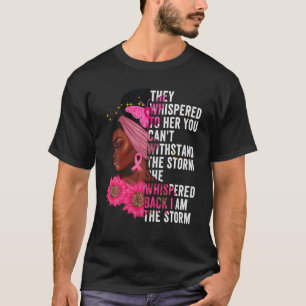 Ich bin die Storm Black Queen Women African Black T-Shirt