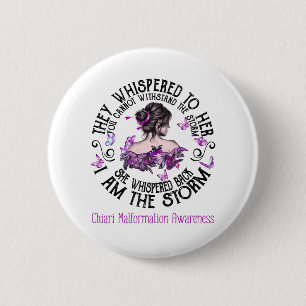 Ich bin die Storm Chiari Malformation Bewusstsein. Button