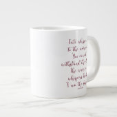 Ich bin die Storm Jumbo-Tasse (Vorderseite Rechts)